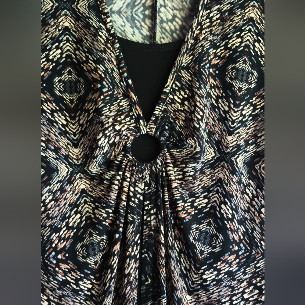 Multicolor Print Dress - Picture 4 of 7